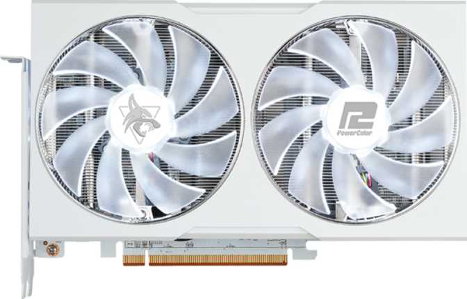 PowerColor Hellhound Spectral White Radeon RX 6650 XT