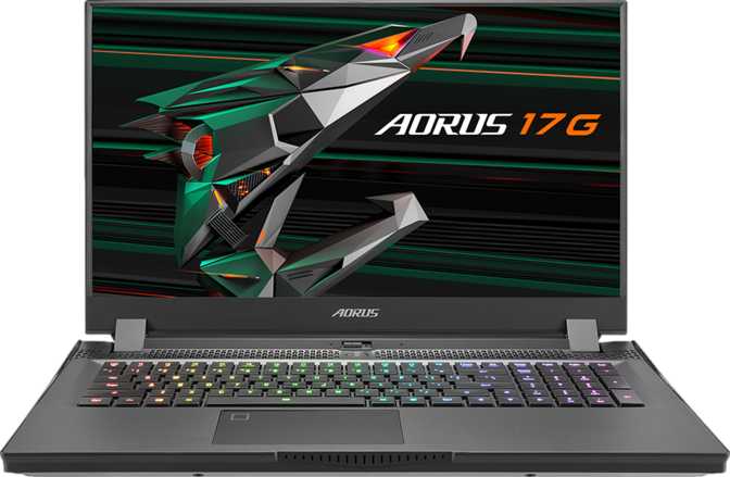 Gigabyte Aorus 17G KD 17.3" Intel Core i7-11800H 2.3GHz / Nvidia GeForce 3060 Laptop / 16GB RAM / 512GB SSD