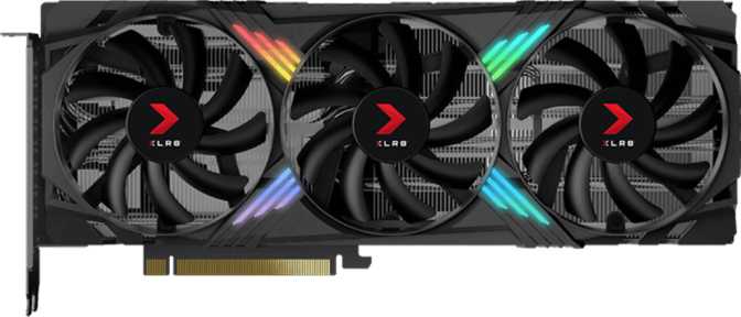 PNY XLR8 GeForce RTX 4070 Gaming Verto Epic-X RGB OC Triple Fan