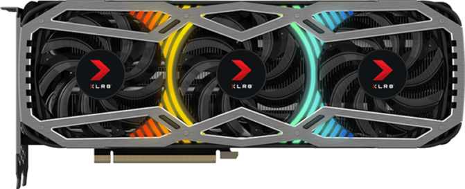 PNY XLR8 GeForce RTX 3090 Revel Epic-X RGB Triple Fan