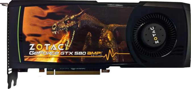 Zotac GeForce GTX 580 AMP! Edition