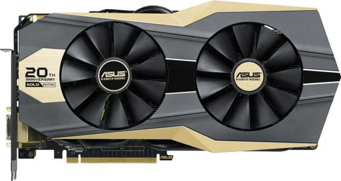 Asus GeForce GTX 980 Ti 20th Anniversary Gold Edition