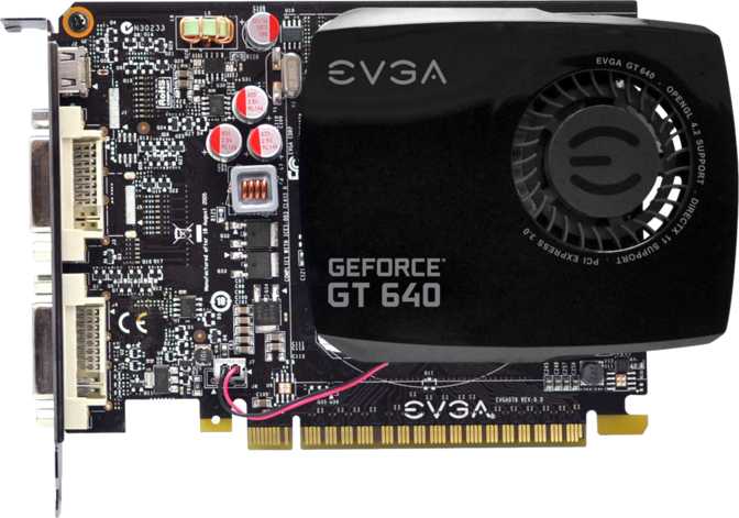 EVGA GeForce GT 640 Single Slot