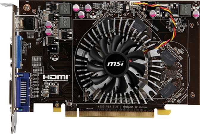 MSI HD 6670 Single Fan V5  2GB