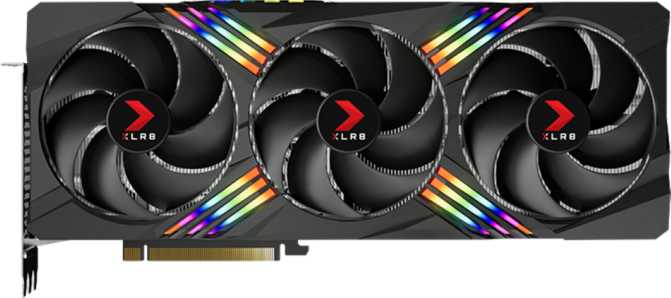 PNY XLR8 GeForce RTX 4080 Gaming Verto Epic-X RGB Triple Fan 16GB