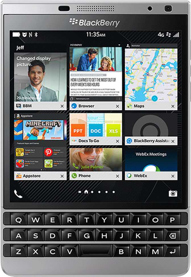 BlackBerry Passport Silver Edition