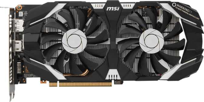 MSI GeForce GTX 1060 OC